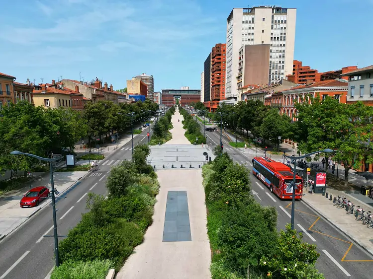 Les « Ramblas » toulousaines