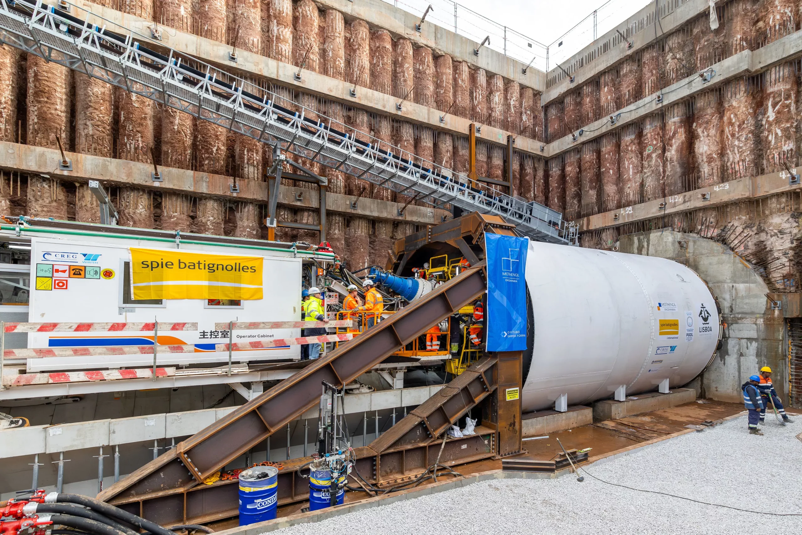 Tunnels de drainage de Lisbonne