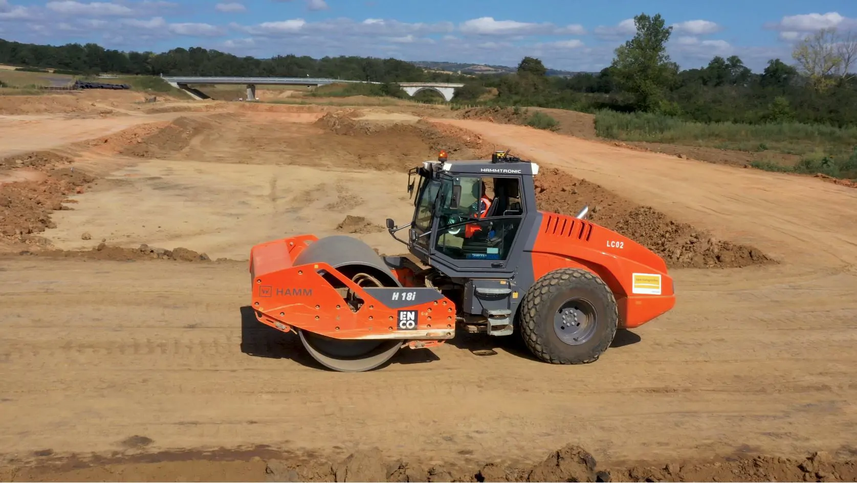 Spie batignolles compacteur GPS