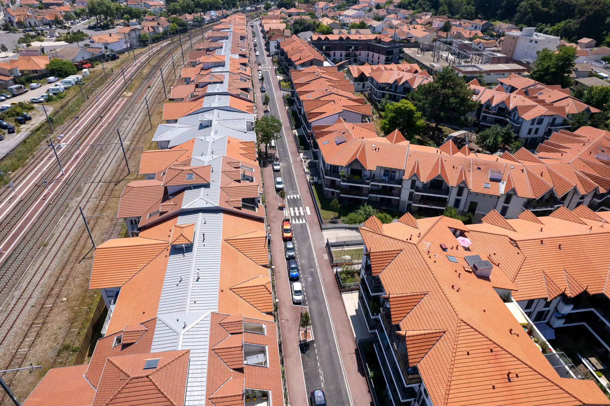 Réalisation de la Rue Méran à Arcachon